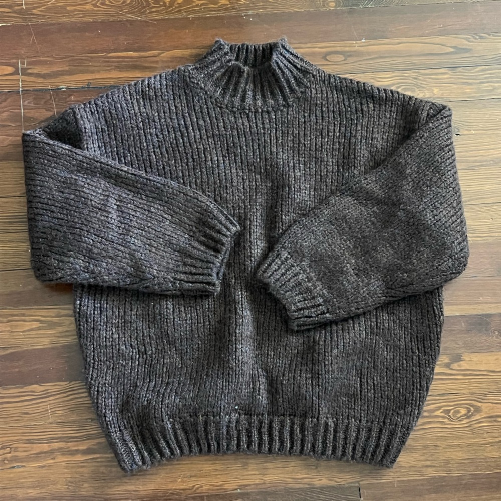 Viral Tik Tok Brown Sweater